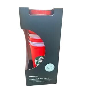 🎉Last Chance- Starbucks Rutgers University Campus Collection Cups Set of 6! NEW